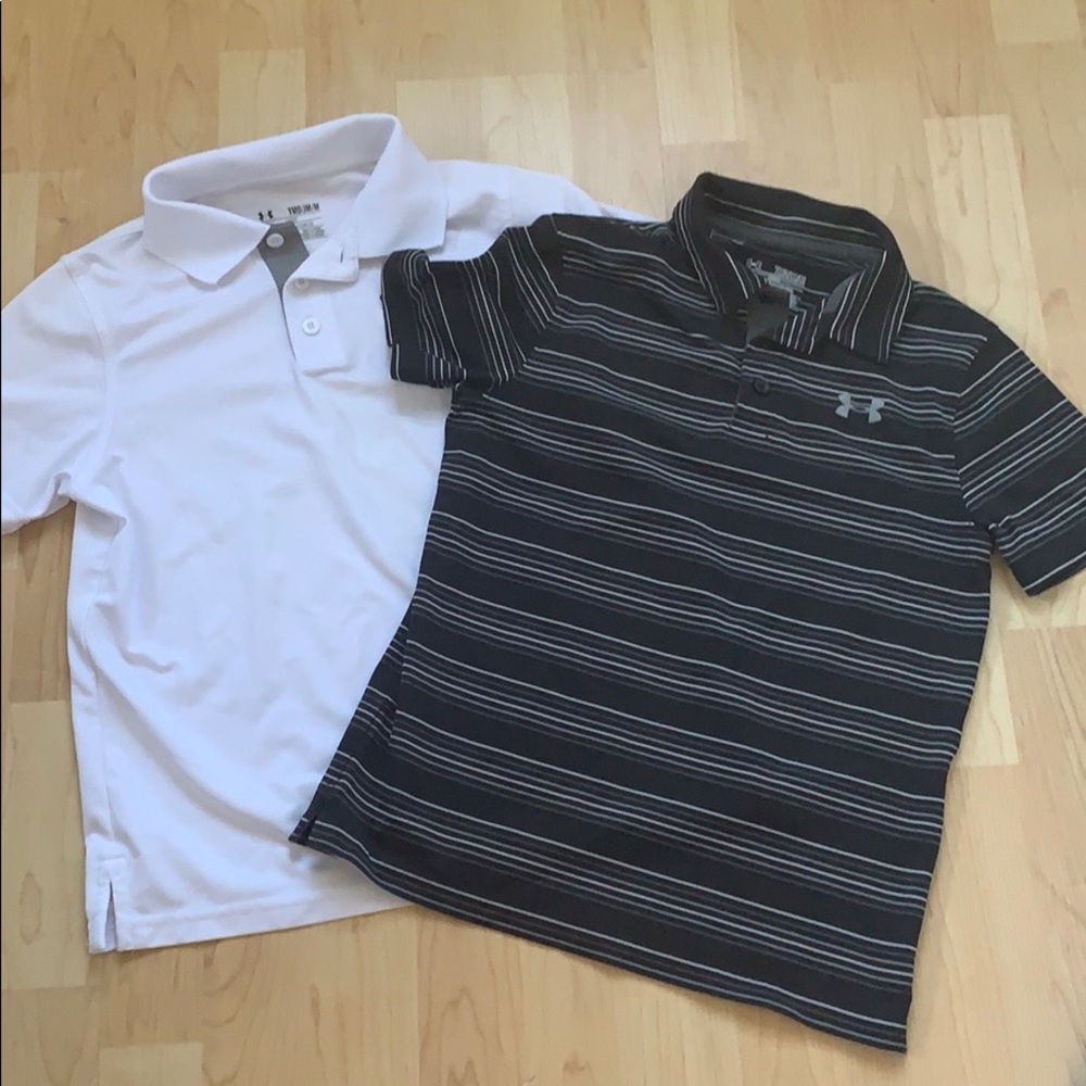 2 UA polos youth Medium